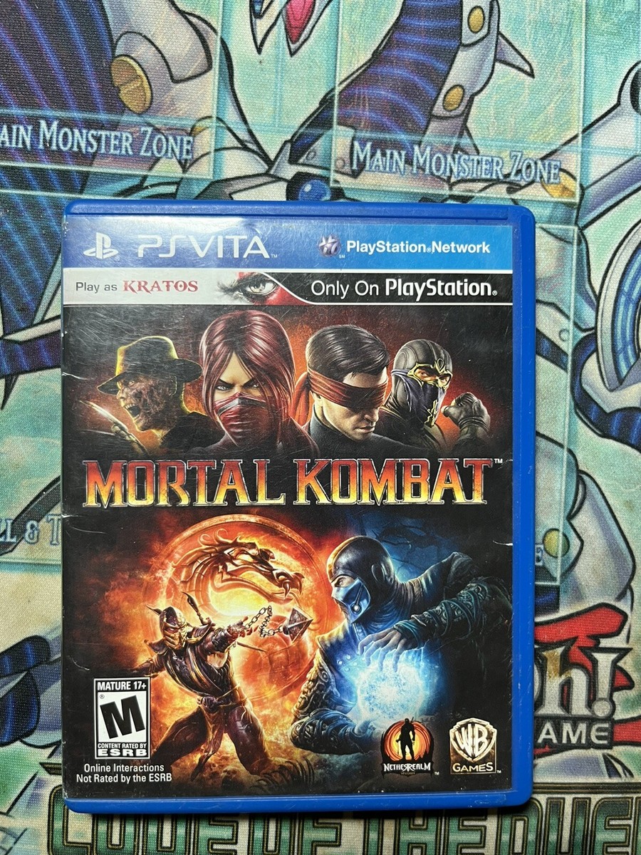 Mortal Kombat PlayStation Vita (Box And Game) (Tested