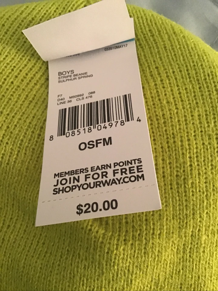 Gorro para niños (reversible) Foto 3 de 4