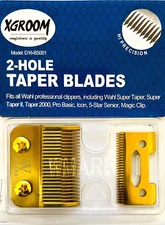 2-Hole Replacement Taper Blade #2161 for Cordless Magic Clip Gold Color