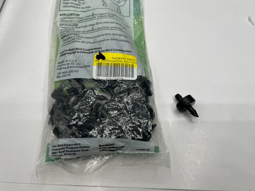 Bag of 30 Rain Bird Drip Irrigation Spot Watering Dripper/Emitter SW10-30 - Picture 5 of 9