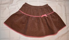 Gymboree PRIMROSE Brown Skirt/Skort Brushed Corduroy NWT Sz 4T 5T