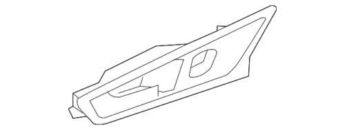 Manija interior para Ford (P/N HT4Z-5822601-AA)