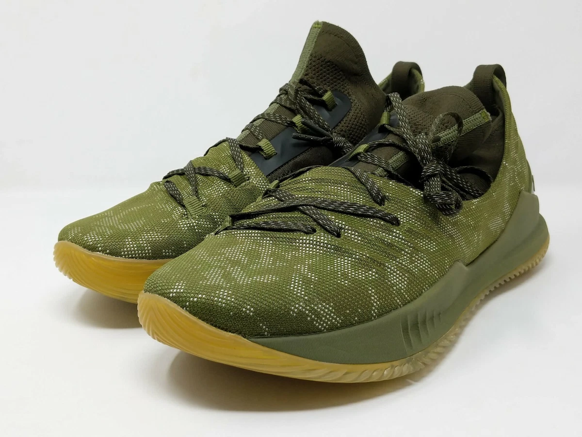 under armour curry 5 mens olive