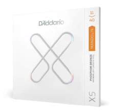 D'Addario XSM1140 Mandolin Strings Phosphor Bronze Medium 11-40