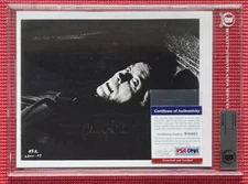 PSA/DNA & BECKETT slabbed CHRISTOPHER LEE signed "HORROR OF DRACULA" auto #1
