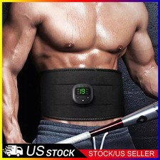 Abdominal Muscle Toning Trainer ABS Electric Stimulator Toner Fitness Belt EMS