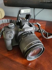 Cannon EOS Rebel T100 EF-S 18-55 III Digital SLR Camera Kit Black