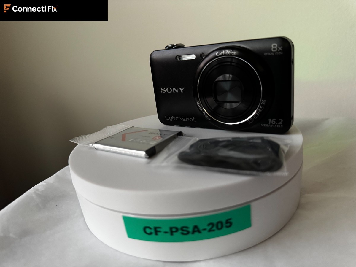 Sony Cyber-shot DSC-WX80 16.2MP Digital Camera - Black for