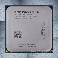 AMD Phenom II X4 965 CPU HDZ965FBK4DGM 3.4 GHz 667 MHz Socket AM3 Processor