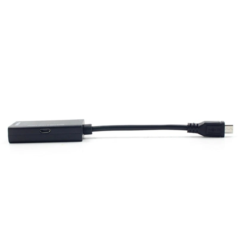 1080P Micro USB to HDMI Adapter Phone/Laptop MHL to HDTV Monitor Converter Cable - Image 4 of 4