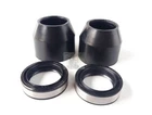 FOR Kawasaki G4TR G5 KE100 '76-'81 KV100 '76 Fork Oil Seal + Dust Seal SET New