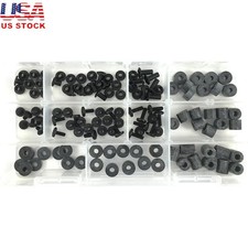 Kydex Holster Making Kit Screws Spacers 130 Pcs Phillips Flat Head Steel Black