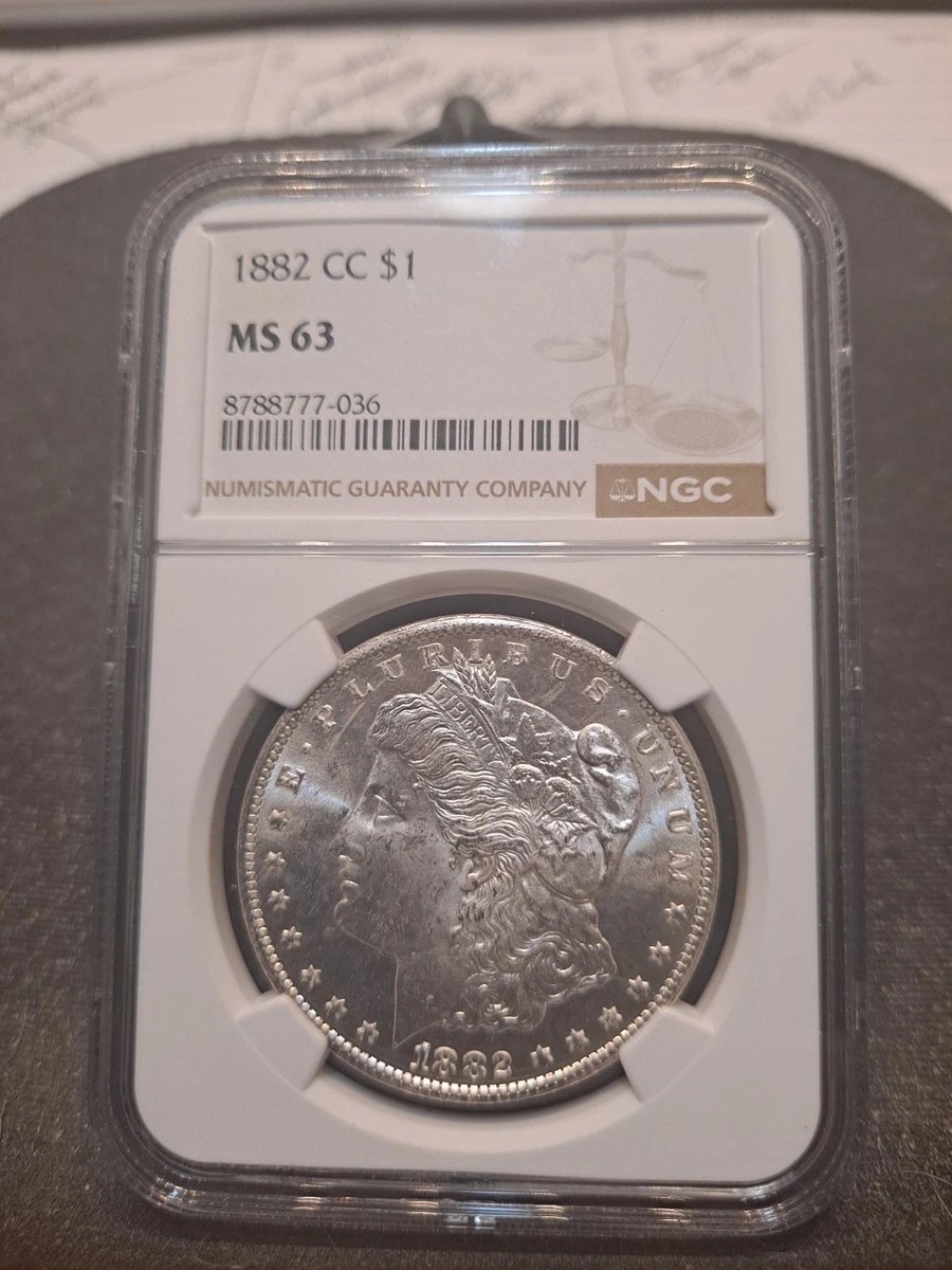 MS 63 Graded 1882 Year Morgan US Dollars (1878-1921) for sale | eBay