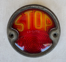 Vintage Bi-lite Antique Stop Tail Light Lens Custom Hot Rat Rod Classic Nice