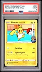 2020 POKEMON FUTSAL #001 PIKACHU ON THE BALL PSA 9