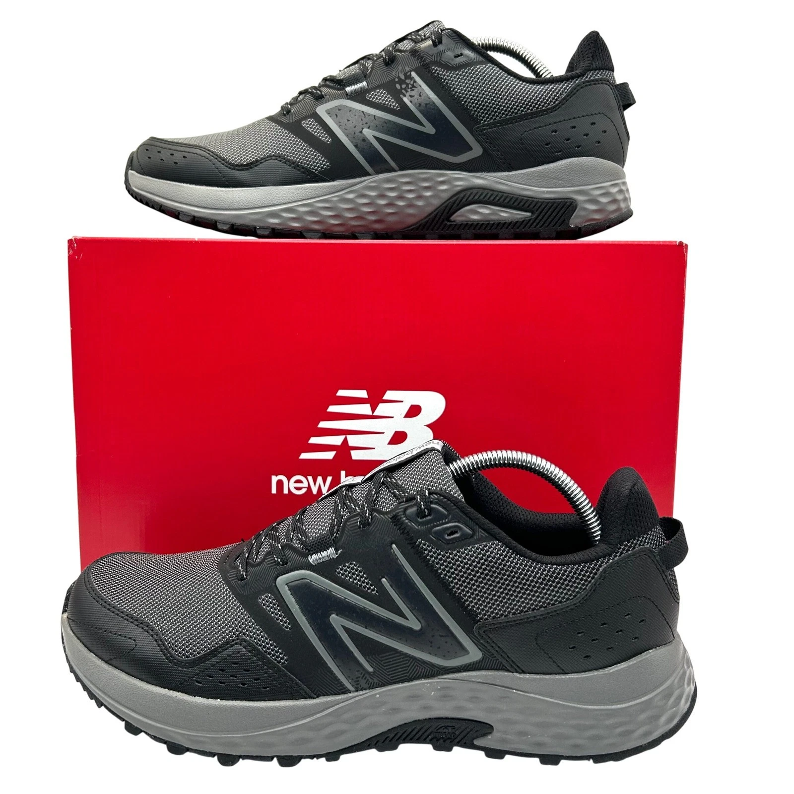 New Balance 410v8 Trail Running Shoe Mens 12 Black Grey Sneakers Gorpcore
Opens in a new window or t