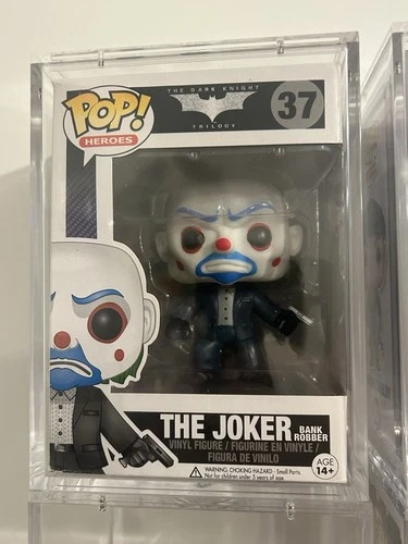 The Joker Bank Robber Funko Pop Batman the Dark Knight Trilogy Vaulted 37