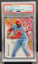 2022 Topps Pristine #113 Dick Allen Pink Refractor #/5 White Sox PSA 6 EX - MINT