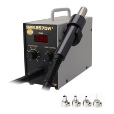857DW+ LED Hot Air Desoldering Station 580W Repair for Cellphones/PCB 110V/220V