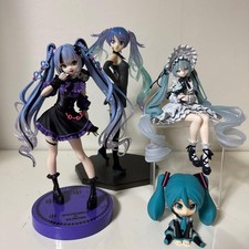 Hatsune Miku Figure Set of 4 Collectible Anime Figures Authentic Japan