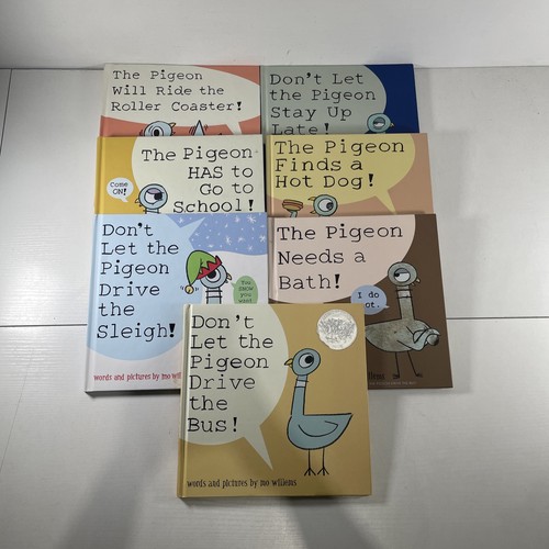 Konvolut 7 Monate Willems Hardcover Kinderbücher Die Taubenserie