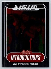 2024 Panini Absolute #I-MPJ Michael Penix Jr. Introductions