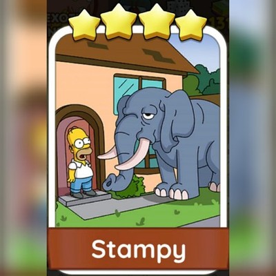 1x Stampy      Set 13 :- Mono_Poly_Go Aufkleber :- Bester Service 