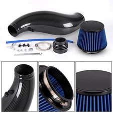 Real Carbon Fiber Cold Air Intake Pipe Kit For Honda 92-00 EG EK Integra 94-01