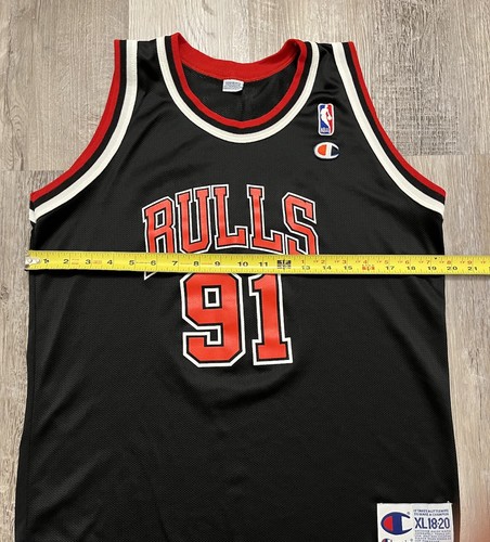 Camiseta deportiva juvenil Chicago Bulls Rodman #91 XL 18/20 - Imagen 6 de 6