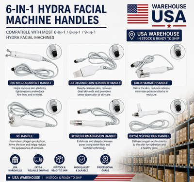 #ad Replacement Hydro Dermabrasion Handle for Hydra Facial Spa Beauty Machines USA $89.00