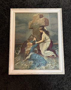 Rock of Ages Lithograph | eBay