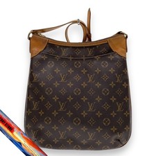 Borsa a tracolla Louis Vuitton Odeon MM Monogram Canvas PVC