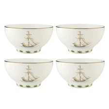 Lenox 897270 British Colonial Tradewind Rice Bowls, Set of 4