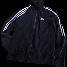 Adidas 3-Stripes Black Track Top