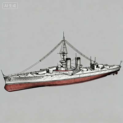 SSC700129S 1/700 HMS King George V class Centurion battleship 1913 FULL HULL