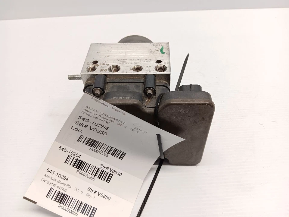 16-19 Jaguar X351 XJ XJR ABS Anti Lock Pump Brake Module GW9314F447AC OEM - Image 4 of 4