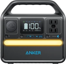 Anker SOLIX 522 Portable Power Station - 299Wh｜300W Solar Generator - Black