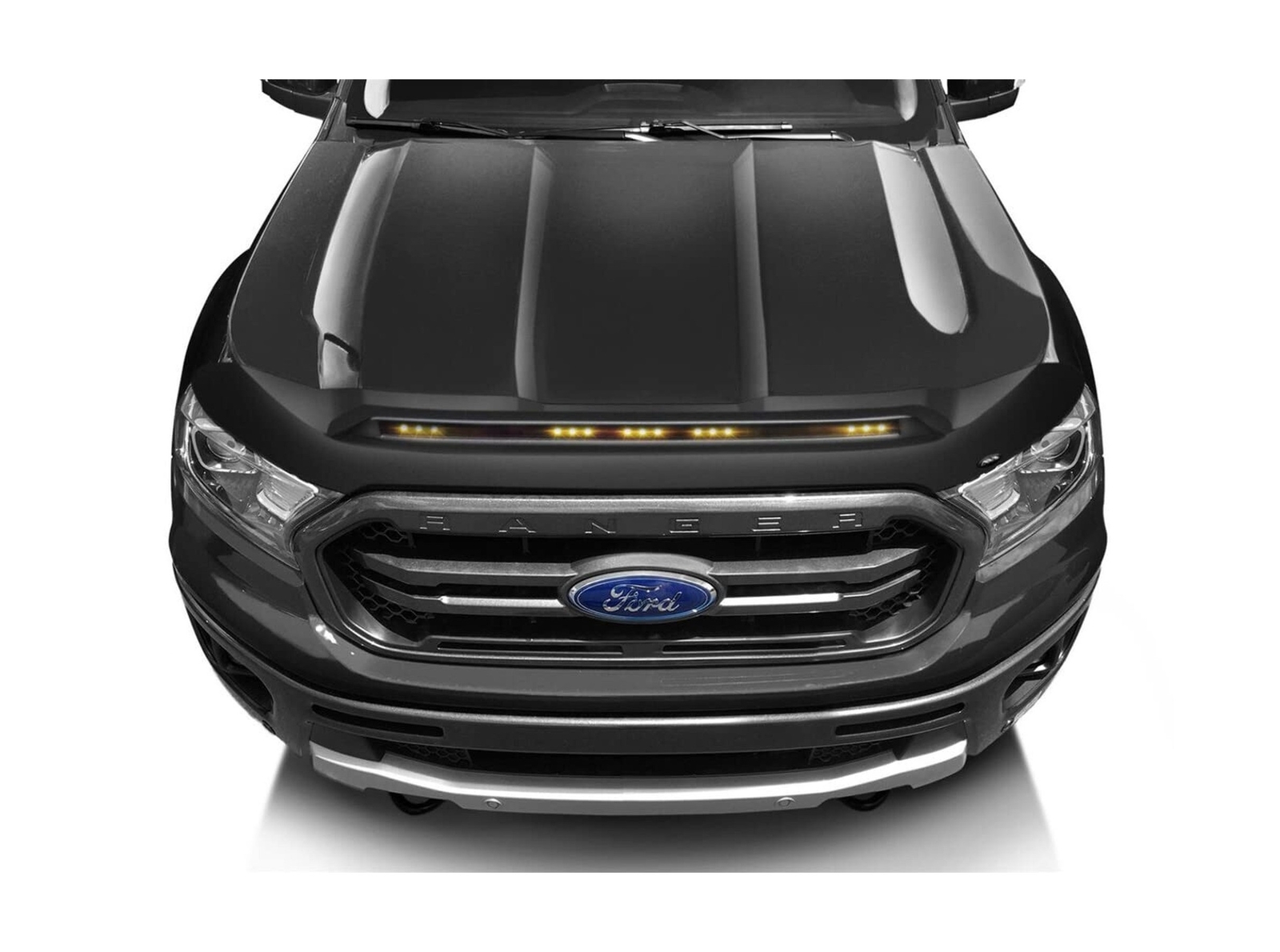 Auto Ventshade [AVS] Aeroskin Lightshield Hood Protector 2019 2023 Ford R... eBay