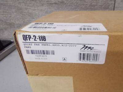Middle Atlantic Products QFP-2-119 Thermostat Lüftersteuerung Lüftersteuerung IEC