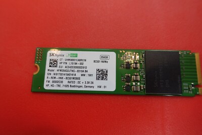 SK Hynix NVMe M.2 256GB PCIe Solid State Drive SSD HFM256GDJTNG
