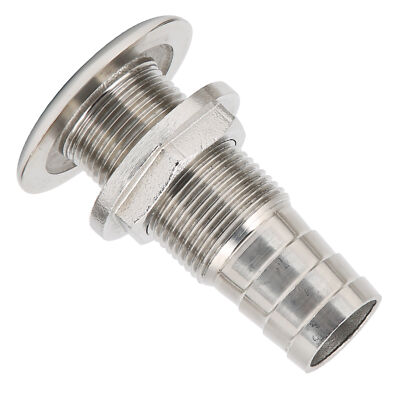 Edelstahl Wasserauslass Port Boot Körper Yacht Bilge Drain Vent(01