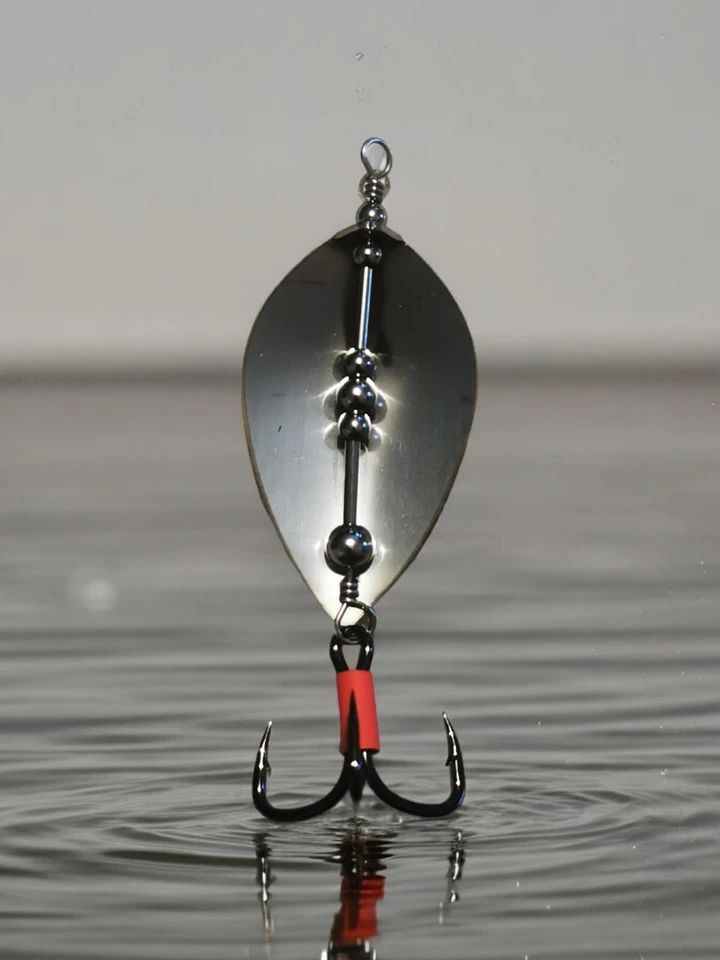 Aparejo de señuelos de pesca Spinner trucha marina lucioperca salmón lubina. Talla 4. Foto 2 de 2