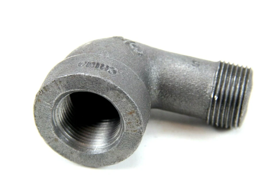 New 3/4" NPT Malleable Iron Street 90° Elbow Class 300 Equiv G0550751 - Image 3 of 3