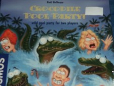 Crocodile Pool Party - Rio Grande Games Board Game New!