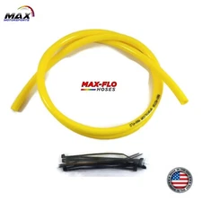 4' FT x 1/4" ID X 3/8" OD SUZUKI YELLOW POLYURETHANE Gas Hose Tubing Line