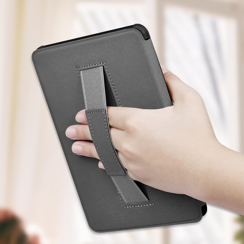 Case Hand Strap Auto Sleep Wake for Kindle Paperwhite 12th Gen 2024 7inch(gray) - Afbeelding 5 van 10