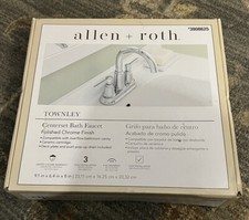 ALLEN ROTH CENTERSET BATH FAUCET POLISHED CHROME FINISH 3808625