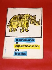 CENSURA E SPETTACOLO IN ITALIA, RIVISTA IL PONTE, 1961