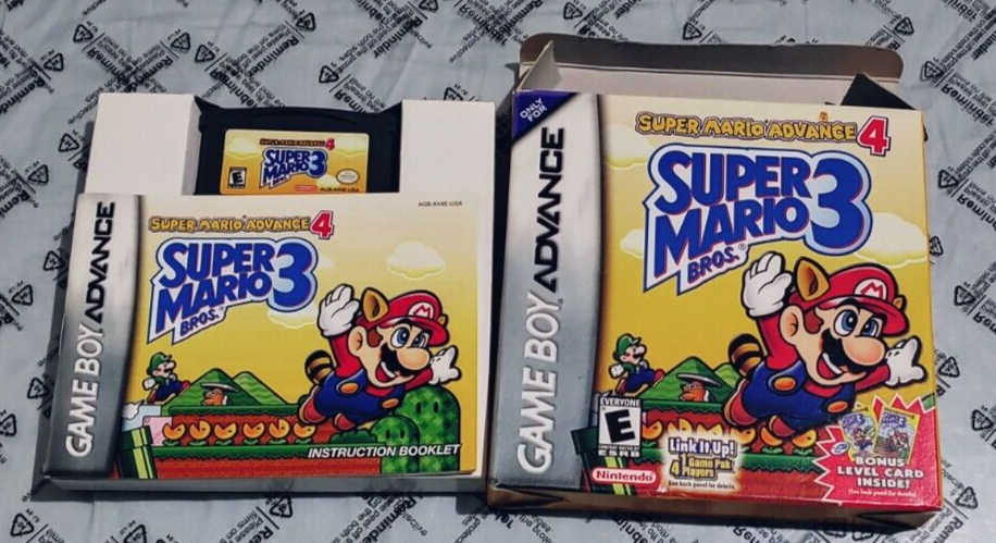 Super Mario Advance 4: Super Mario Bros. 3 Game Boy Advance- Ships Same ...