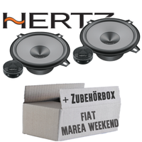 Hertz Lautsprecher FüR Fiat Marea Weekend Komposystem Einbauset Kfz Boxen Vorne